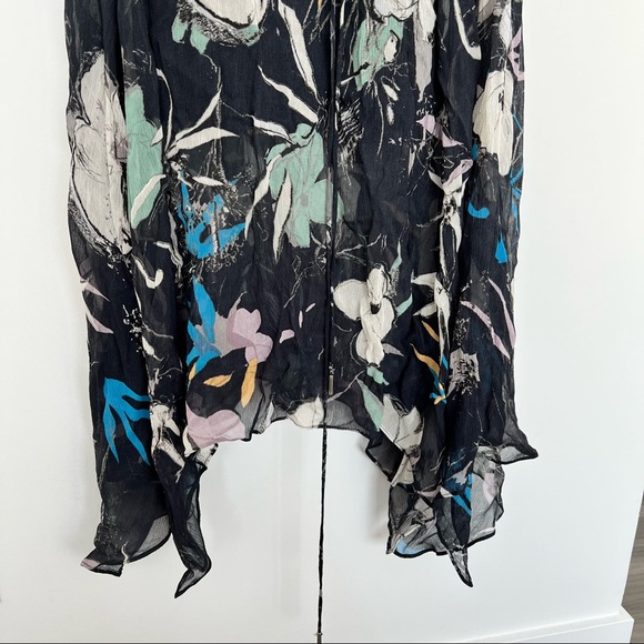 Reiss Carina Spring Floral Midi Dress size US4 - Picture 14 of 14